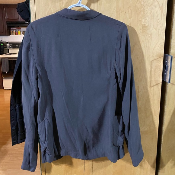 Talula Gray Lightweight Relaxed Blazer Casual to Office Style Size [M] - Picture 2 of 2